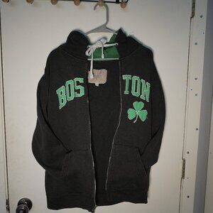 Vintage 90s Boston Massachusetts Embroidered Sweatshirt Bay State Apparel